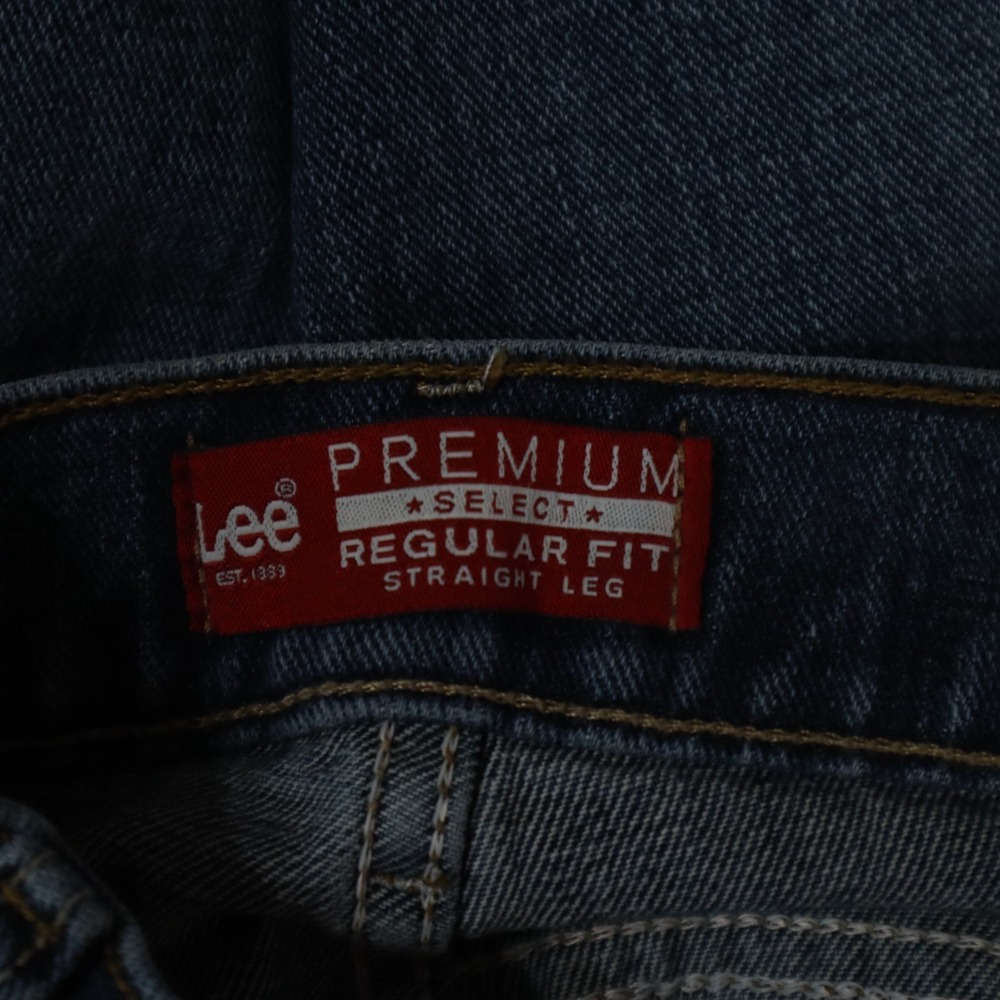Lee Jeans Mens 42x32‎ Dylan Regular Straight Leg 5-Pocket Premium Denim Blue NWT - Picture 6 of 9